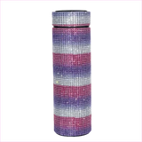 500ml Rhinestone Thermos Bottle Stainless Steel Flask for Girls