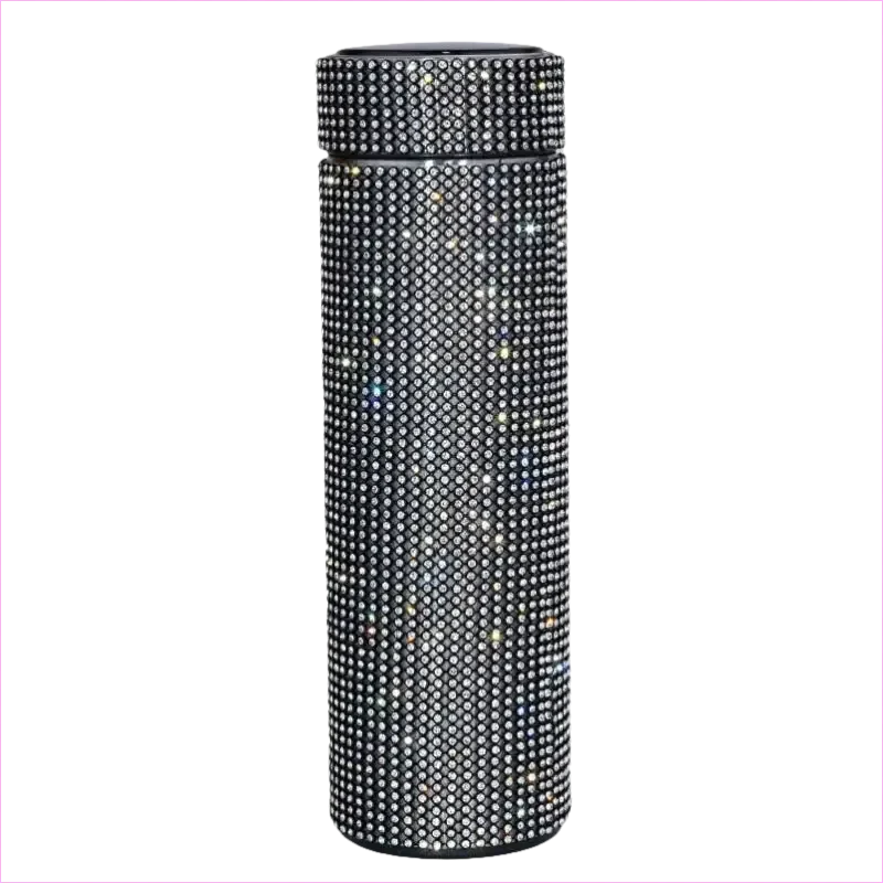 500ml Rhinestone Thermos Bottle Stainless Steel Flask for Girls