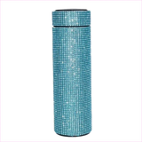500ml Rhinestone Thermos Bottle Stainless Steel Flask for Girls