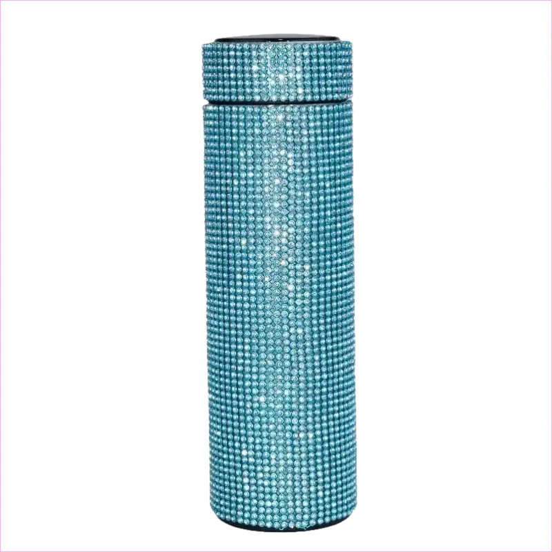 500ml Rhinestone Thermos Bottle Stainless Steel Flask for Girls