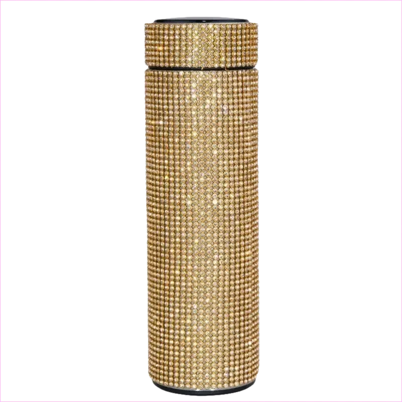 500ml Rhinestone Thermos Bottle Stainless Steel Flask for Girls