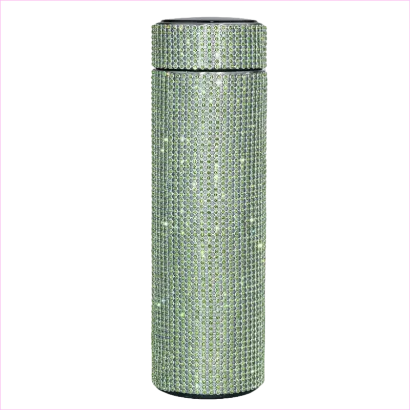500ml Rhinestone Thermos Bottle Stainless Steel Flask for Girls