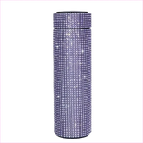 500ml Rhinestone Thermos Bottle Stainless Steel Flask for Girls