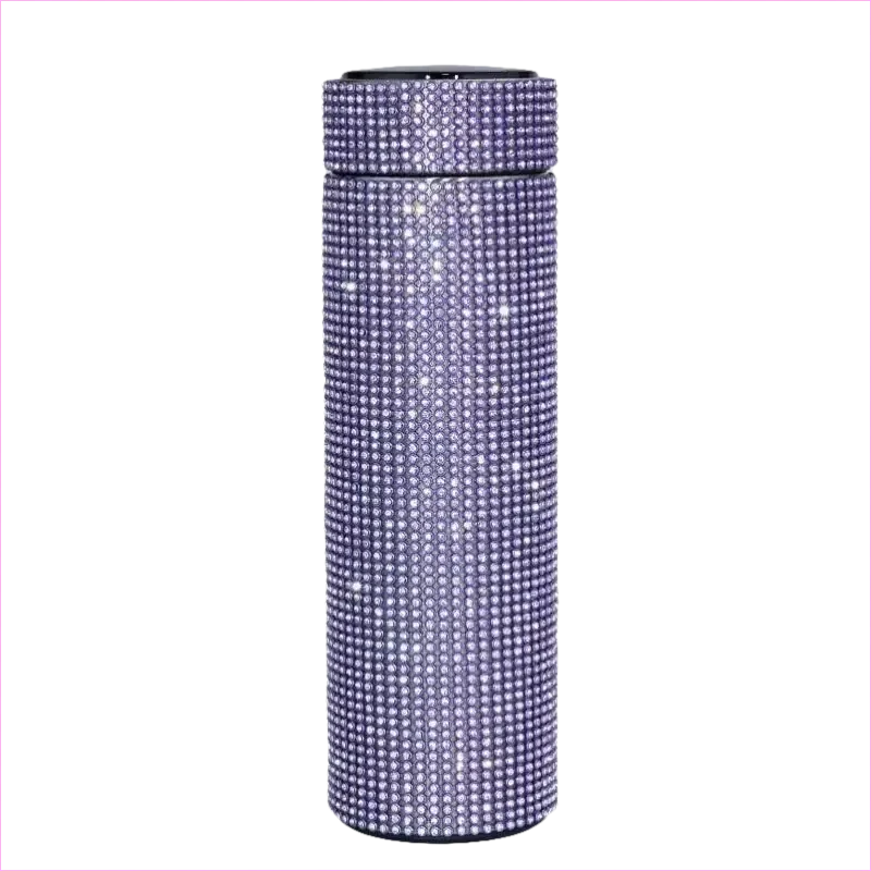 500ml Rhinestone Thermos Bottle Stainless Steel Flask for Girls