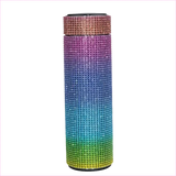 500ml Rhinestone Thermos Bottle Stainless Steel Flask for Girls