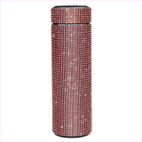 500ml Rhinestone Thermos Bottle Stainless Steel Flask for Girls