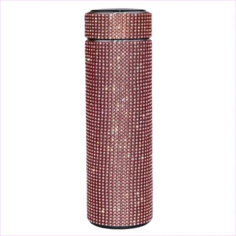 500ml Rhinestone Thermos Bottle Stainless Steel Flask for Girls