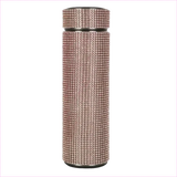500ml Rhinestone Thermos Bottle Stainless Steel Flask for Girls