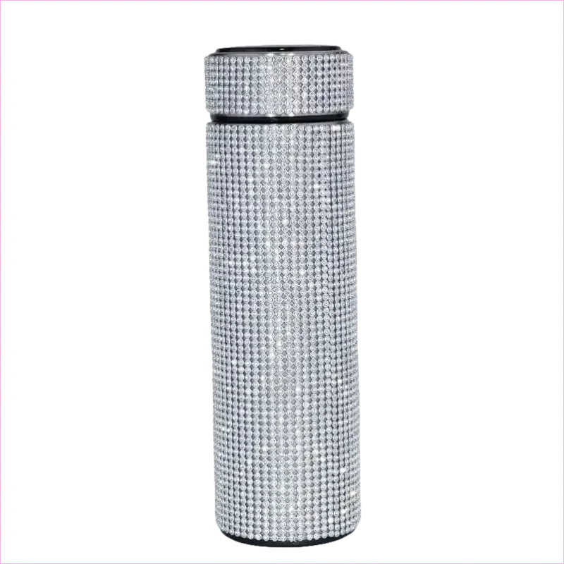 500ml Rhinestone Thermos Bottle Stainless Steel Flask for Girls