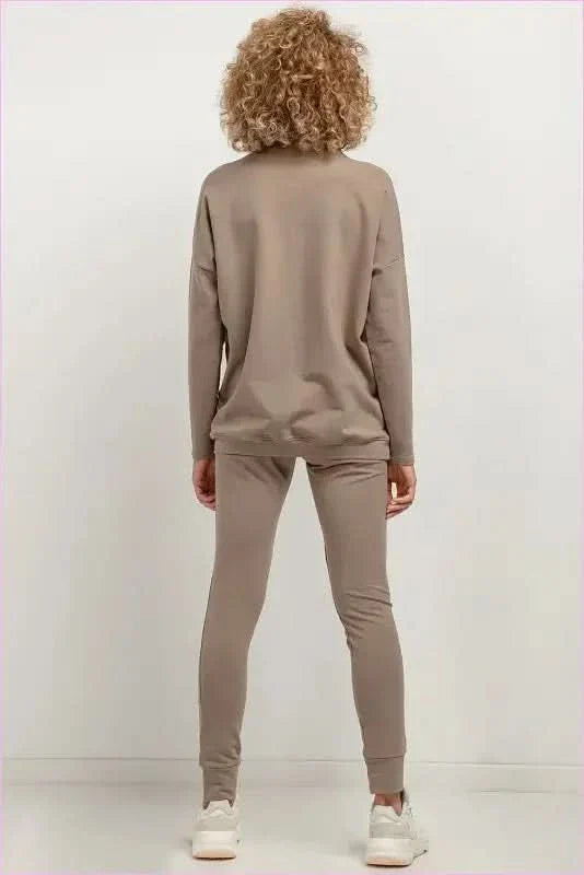 Adjacent Knit Sweatpants Unique Style