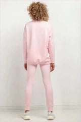 Adjacent Knit Sweatpants Unique Style
