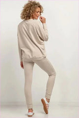 Adjacent Knit Sweatpants Unique Style