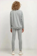 Adjacent Knit Sweatpants Unique Style