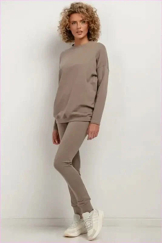 Adjacent Knit Sweatpants Unique Style