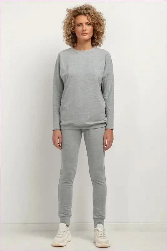 Adjacent Knit Sweatpants Unique Style