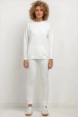 Adjacent Knit Sweatpants Unique Style