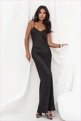 Adjustable Strap Backless Dress Unique Style Fashion
