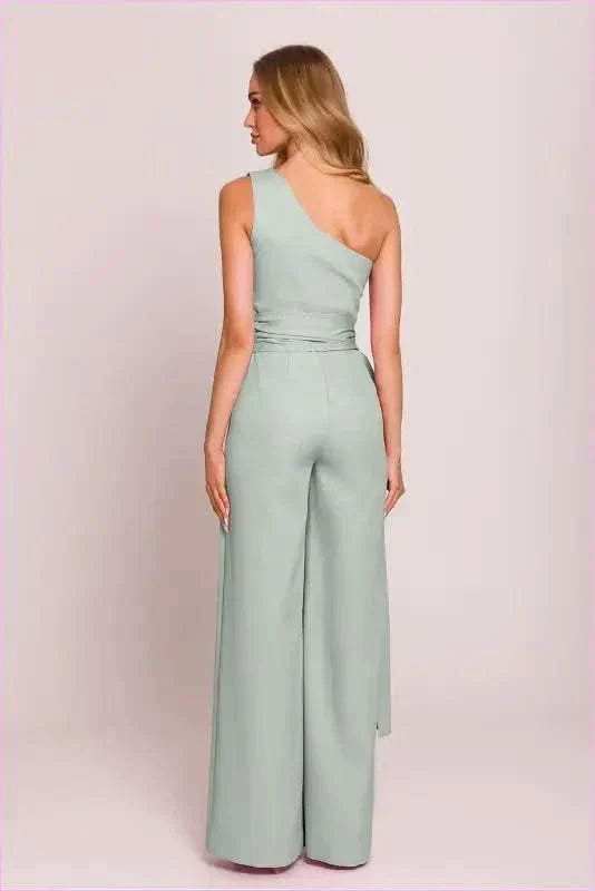 Asymmetrical Jumpsuit Unique Fashion Style