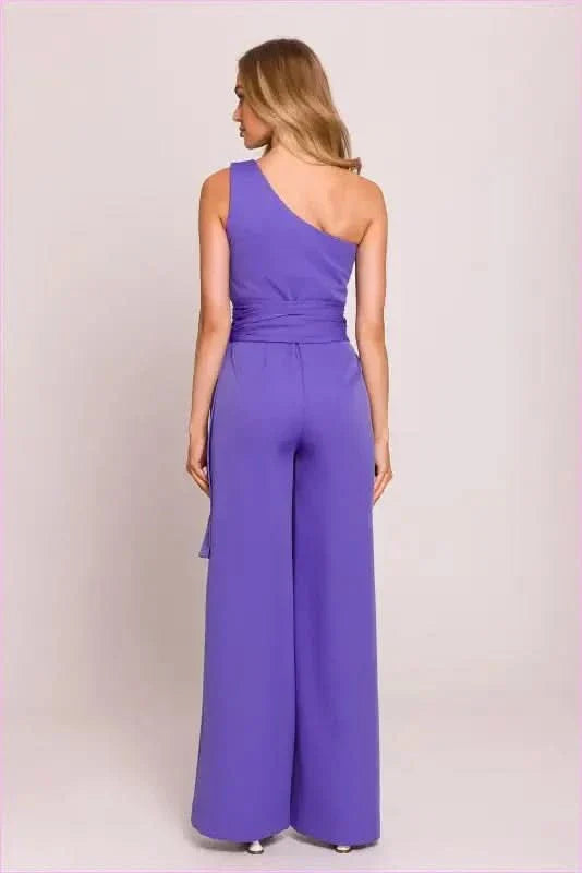 Asymmetrical Jumpsuit Unique Fashion Style