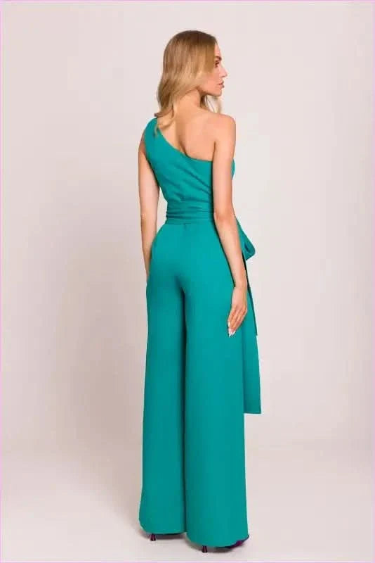 Asymmetrical Jumpsuit Unique Fashion Style