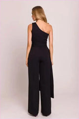 Asymmetrical Jumpsuit Unique Fashion Style