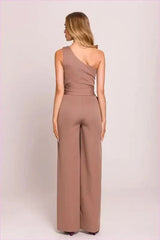 Asymmetrical Jumpsuit Unique Fashion Style