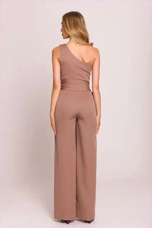 Asymmetrical Jumpsuit Unique Fashion Style