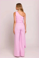 Asymmetrical Jumpsuit Unique Fashion Style