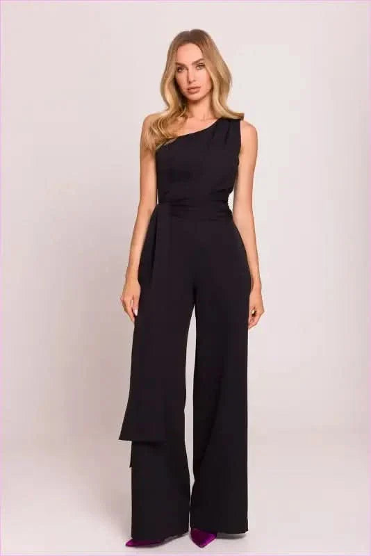 Asymmetrical Jumpsuit Unique Fashion Style