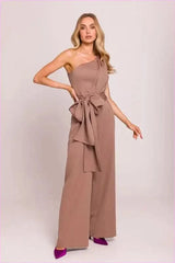 Asymmetrical Jumpsuit Unique Fashion Style