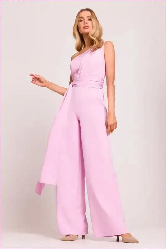 Asymmetrical Jumpsuit Unique Fashion Style