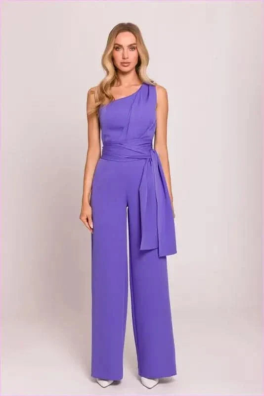 Asymmetrical Jumpsuit Unique Fashion Style
