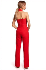 Asymmetrical Occasion Jumpsuit Unique Fashion Style