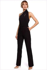 Asymmetrical Occasion Jumpsuit Unique Fashion Style