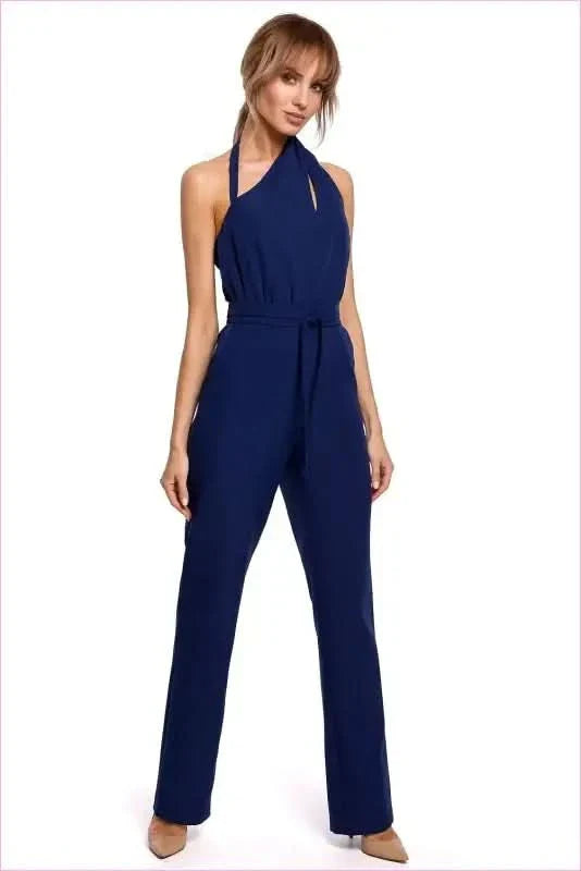 Asymmetrical Occasion Jumpsuit Unique Fashion Style