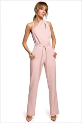 Asymmetrical Occasion Jumpsuit Unique Fashion Style