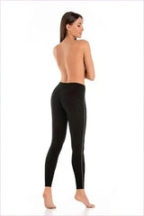Athletico Black Leggings Fashion Style