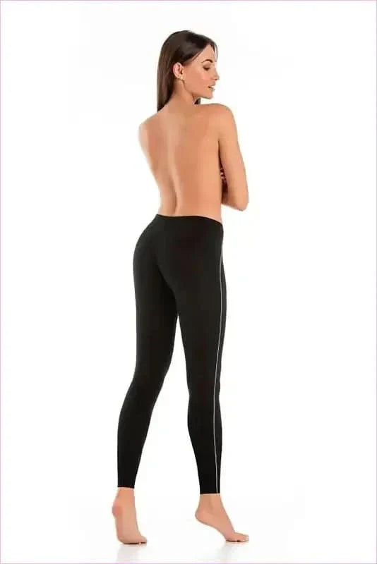 Athletico Black Leggings Fashion Style