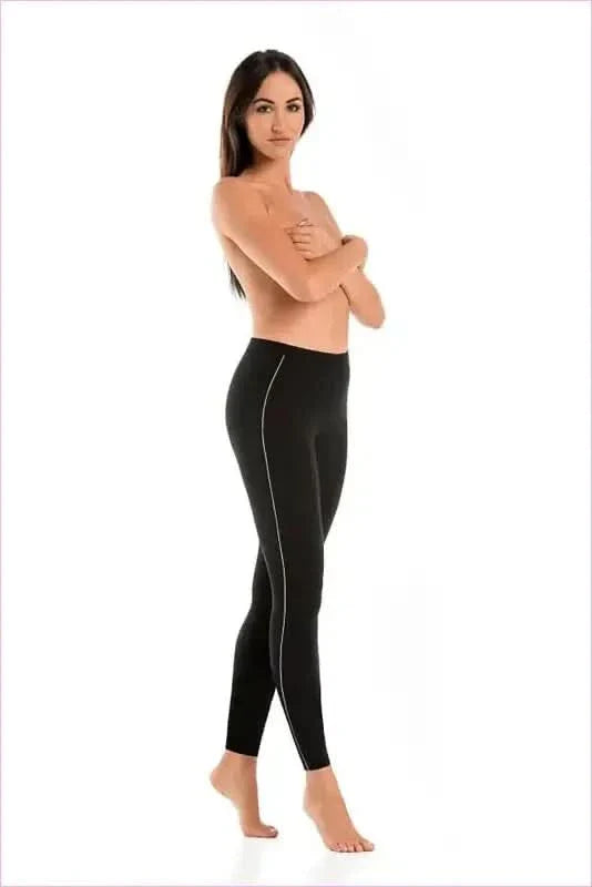Athletico Black Leggings Fashion Style