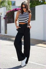 Bahari Pants Classic Style Fashion Sewn