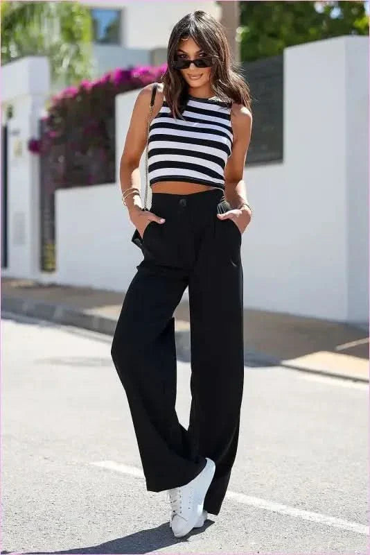 Bahari Pants Classic Style Fashion Sewn