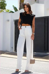 Bahari Pants Classic Style Fashion Sewn