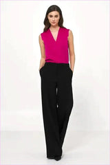 Beige Loose Pants Unique Style Fashion