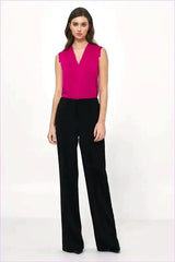 Beige Loose Pants Unique Style Fashion