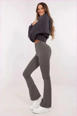 Bell Bottom Fashion Leggings Unique Style