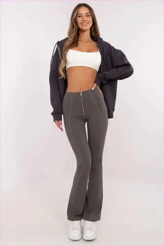 Bell Bottom Fashion Leggings Unique Style