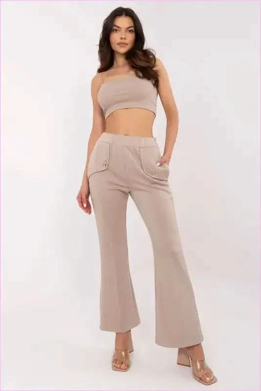 Bell Bottom Fashion Sweatpants Unique Style