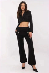 Bell Bottom Fashion Sweatpants Unique Style