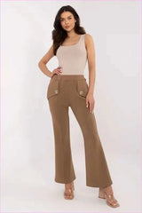 Bell Bottom Fashion Sweatpants Unique Style