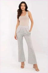 Bell Bottom Fashion Sweatpants Unique Style